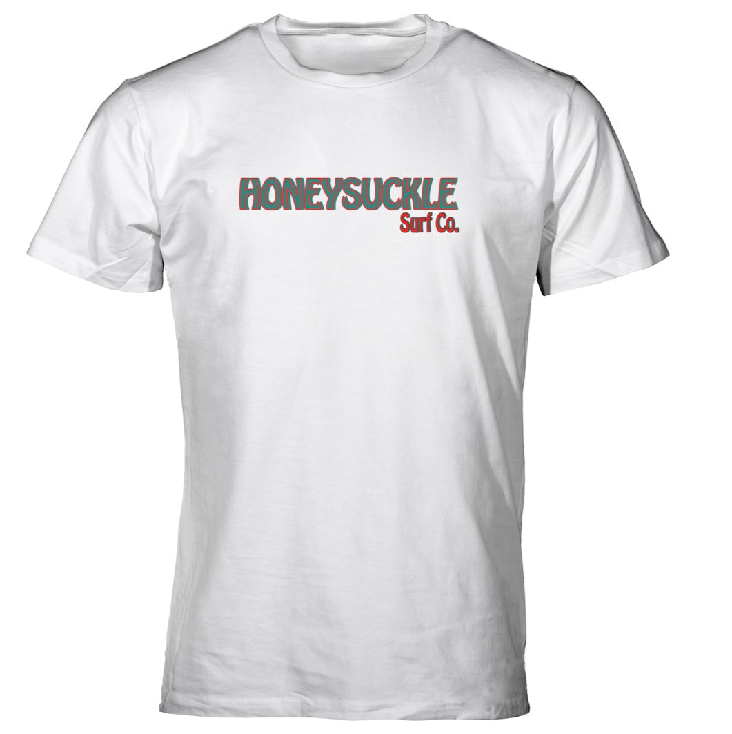 HONEYSUCKLE RETRO GREEN RED