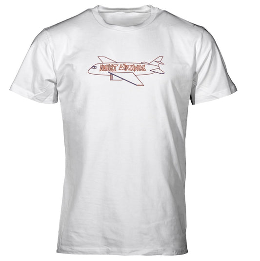 MULLET AIRLINES PLANE ORANGE