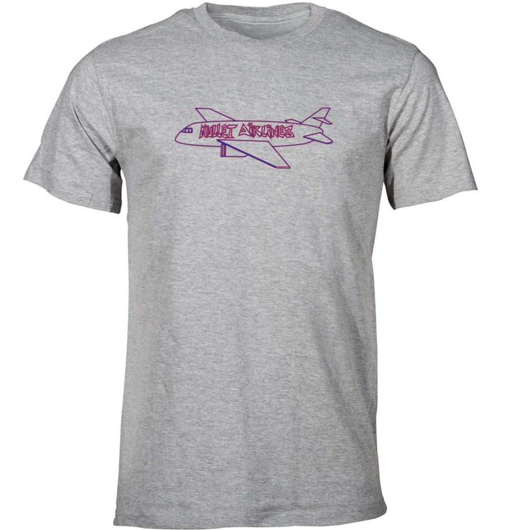 MULLET AIRLINES PLANE PURPLE